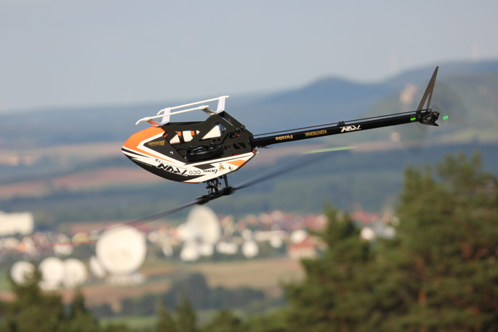 RC Helicopter Flug